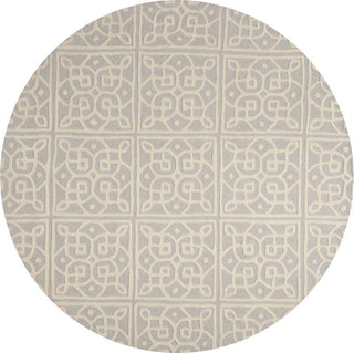 Safavieh Cambridge 731 Light Grey/Ivory Area Rug Round