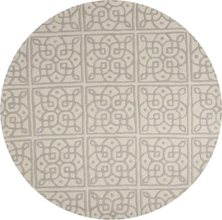 Safavieh Cambridge 731 Ivory/Grey Area Rug Round