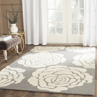 Safavieh Cambridge 782 Dark Grey/Ivory Area Rug Room Scene Feature