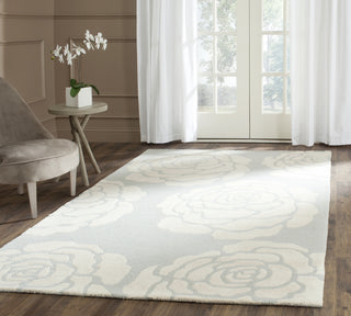 Safavieh Cambridge 782 Grey/Ivory Area Rug Room Scene Feature