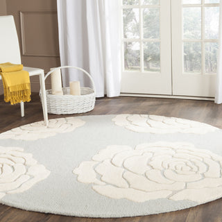 Safavieh Cambridge 782 Grey/Ivory Area Rug Room Scene