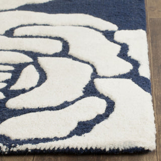 Safavieh Cambridge 782 Navy/Ivory Area Rug Detail