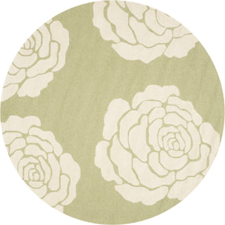 Safavieh Cambridge 782 Lime/Ivory Area Rug Round