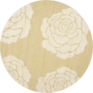 Safavieh Cambridge 782 Light Gold/Ivory Area Rug Round