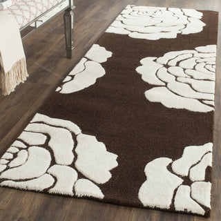 Safavieh Cambridge 782 Brown/Ivory Area Rug Room Scene