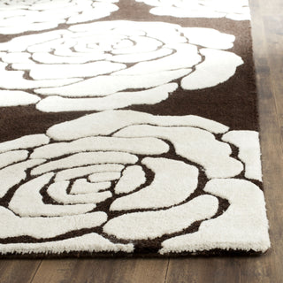 Safavieh Cambridge 782 Brown/Ivory Area Rug Detail