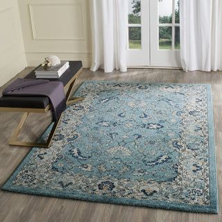 Safavieh Carmel CAR278F Turquoise/Beige Area Rug  Feature