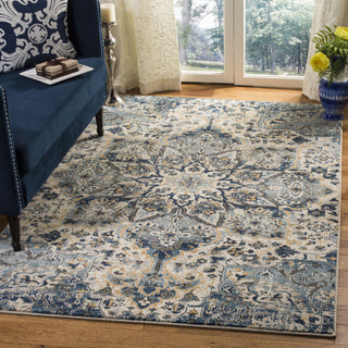 Safavieh Carmel CAR280M Ivory/Blue Area Rug 