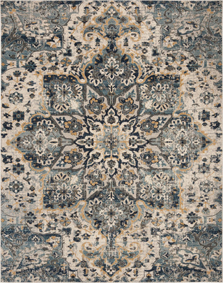 Safavieh Carmel CAR280M Ivory/Blue Area Rug 