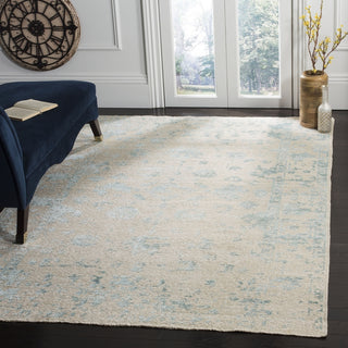 Safavieh Centennial CEN201 Silver/Light Blue Area Rug Room Scene