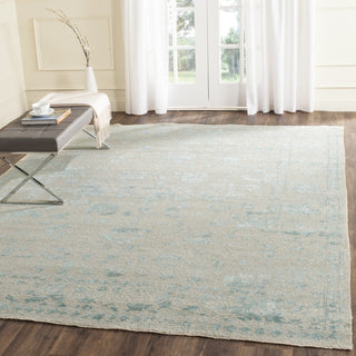 Safavieh Centennial CEN201 Silver/Light Blue Area Rug Room Scene Feature