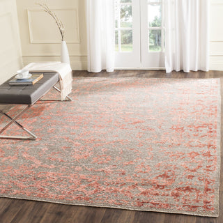 Safavieh Centennial CEN202 Grey/Red Area Rug Room Scene Feature