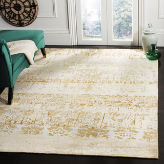 Safavieh Centennial CEN720 Gold/Silver Area Rug Room Scene Feature