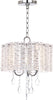 Safavieh Harlyn 3 Light 135-Inch Dia Chandelier Clear/Chrome Lamp Mirror main image
