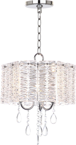 Safavieh Harlyn 3 Light 135-Inch Dia Chandelier Clear/Chrome Lamp Mirror main image