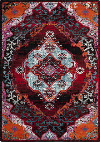 Safavieh Cherokee CHR912B Light Blue/Red Area Rug main image