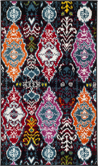 Safavieh Cherokee CHR913C Black/Red Area Rug 