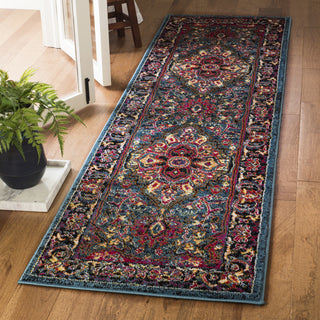 Safavieh Cherokee CHR915A Light Blue/Fuchsia Area Rug 