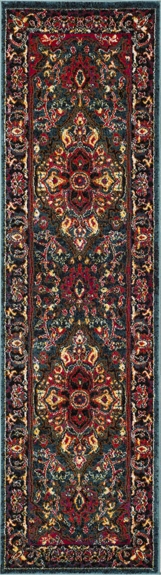 Safavieh Cherokee CHR915A Light Blue/Fuchsia Area Rug 