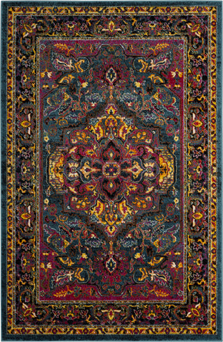 Safavieh Cherokee CHR915A Light Blue/Fuchsia Area Rug main image