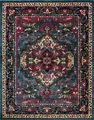 Safavieh Cherokee CHR915A Light Blue/Fuchsia Area Rug 