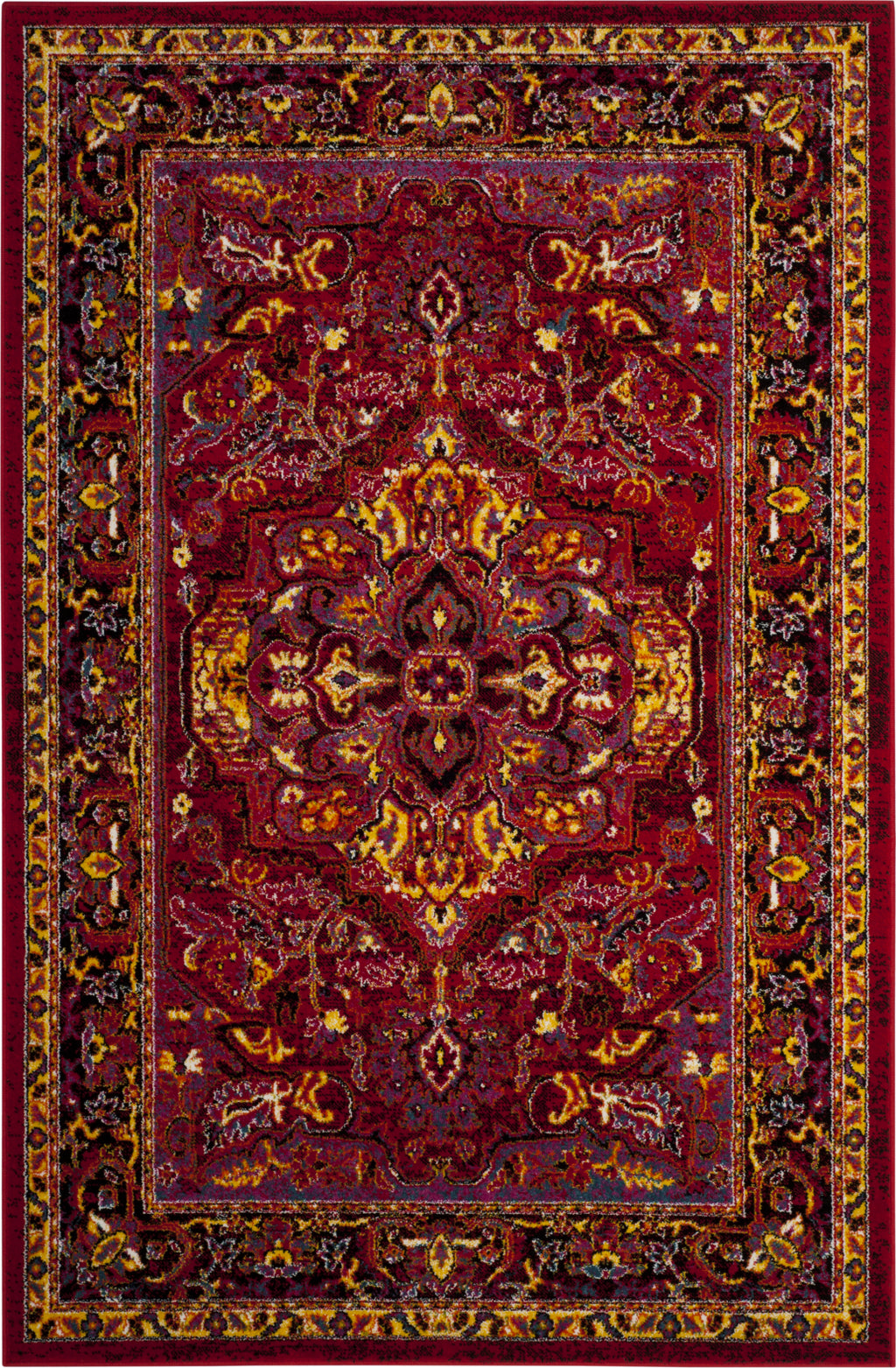 Safavieh Cherokee CHR915F Red/Fuchsia Area Rug – Incredible Rugs and Decor