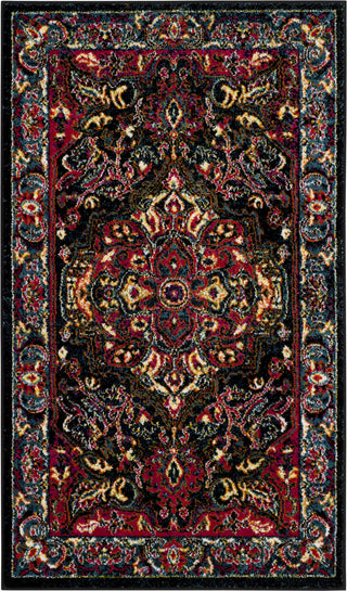 Safavieh Cherokee CHR915K Black/Blue Area Rug 