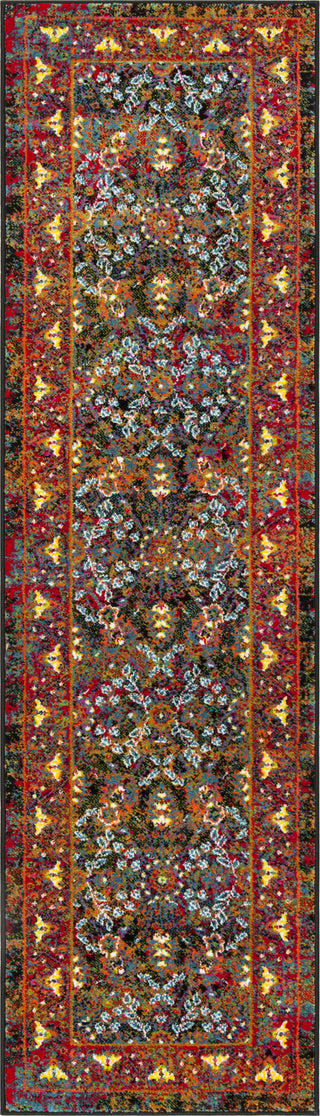 Safavieh Cherokee CHR918Z Black/Red Area Rug 