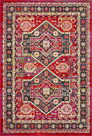 Safavieh Cherokee CHR920Q Red/Blue Area Rug main image