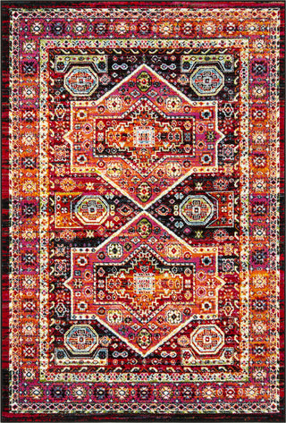 Safavieh Cherokee CHR920Z Black/Orange Area Rug main image