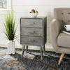 Safavieh Pomona 3 Drawer Chest Slate Grey  Feature