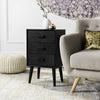 Safavieh Pomona 3 Drawer Chest Black Furniture  Feature