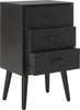 Safavieh Pomona 3 Drawer Chest Black Furniture 