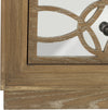 Safavieh Catalina 3 Drawer Chest Rustic Oak and Dark Bronze Mirror Furniture 