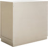 Safavieh Kaia 2 Door Chest Champagne and Nickel Mirror Furniture 