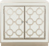Safavieh Kaia 2 Door Chest Champagne and Nickel Mirror Furniture main image