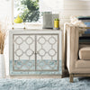 Safavieh Kaia 2 Door Chest Champagne and Nickel Mirror  Feature