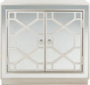 Safavieh Juniper 2 Door Chest Champagne and Nickel Mirror Furniture main image