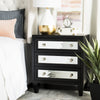 Safavieh Marlon 3 Drawer Chest Black Furniture 