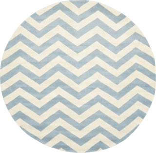 Safavieh Chatham Cht715 Blue/Ivory Area Rug Round