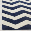 Safavieh Chatham Cht715 Dark Blue/Ivory Area Rug Detail