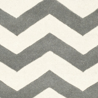 Safavieh Chatham Cht715 Dark Grey/Ivory Area Rug 