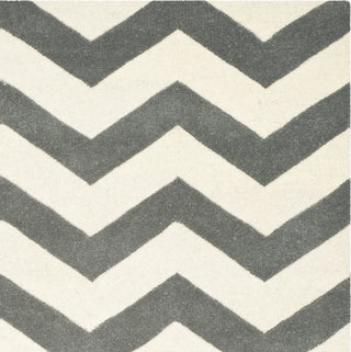 Safavieh Chatham Cht715 Dark Grey/Ivory Area Rug 