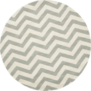 Safavieh Chatham Cht715 Grey/Ivory Area Rug Round