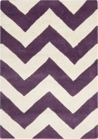 Safavieh Chatham Cht715 Purple/Ivory Area Rug 