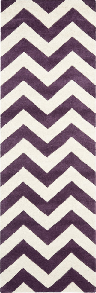 Safavieh Chatham Cht715 Purple/Ivory Area Rug 