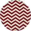 Safavieh Chatham Cht715 Red/Ivory Area Rug Round