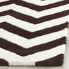 Safavieh Chatham Cht715 Brown/Ivory Area Rug Detail