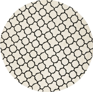 Safavieh Chatham Cht717 Ivory/Black Area Rug Round