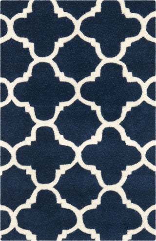 Safavieh Chatham Cht717 Dark Blue/Ivory Area Rug 